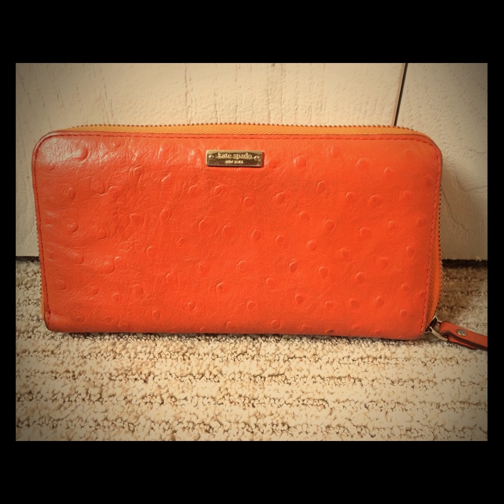 Kate Spade Head in the Sand large wallet